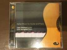 CD/Italian Music For Guiter & Piano　Lapo Vannucci　Luca Torrigiani/【J22】 /中古_画像1