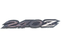 '70s DATSUN ２４０Z EMBLEM ダットサン・ニッサン　２４０ｚエンブレム　輸出用。当時モノ　オリジナル。_画像1