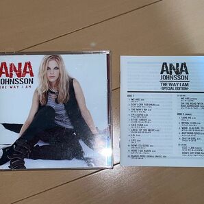 【匿名発送】ANA JOHNSSON アナジョンソン/THE WAY I AM CD2枚組