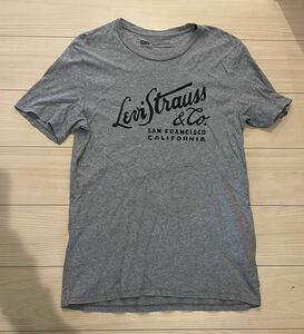 海外製　リーバイス　スリムフィット　サンフランシスコロゴ　Tシャツ Mサイズ レッドタブ付