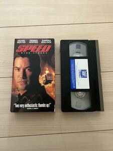 【貴重品】　映画　スピード　セル版　VHS ビデオテープ キアヌリーヴス　サンドラブロック