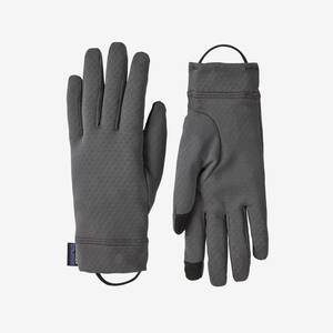 Patagonia Capilene Midweight Liner Glove キャプリーン ミッドウェイト ライナー グローブ　Forge Grey M　34540 