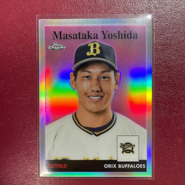 2022 Topps Chrome NPB オリックスバファローズ 吉田正尚 1958 Topps Baseball