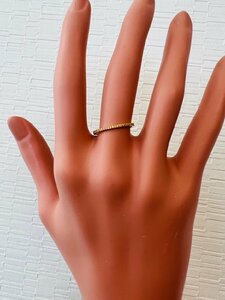 * metal *K18PG pink gold * metal ring *K18PG 1.04g size 11.5 ve2286syj