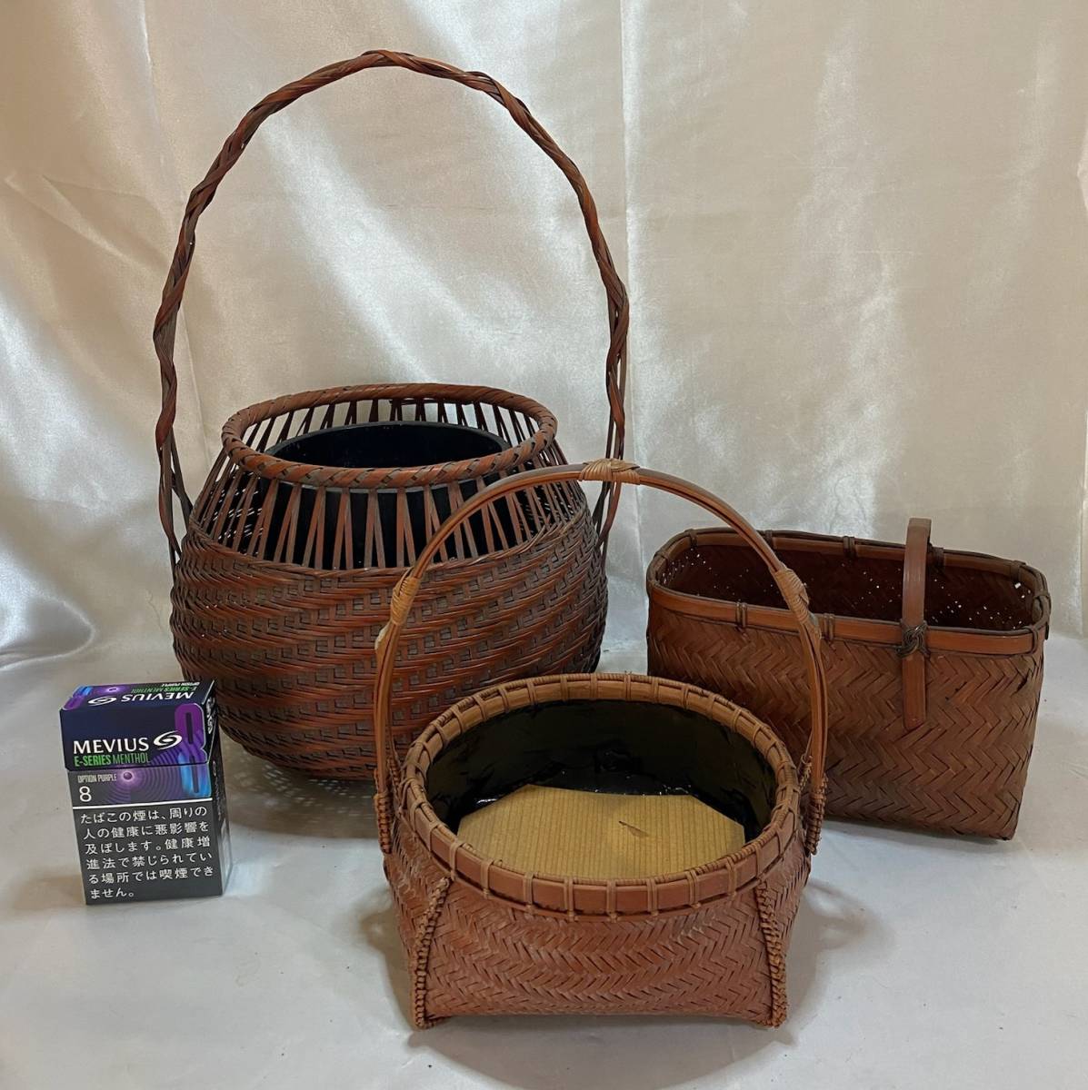 ヤフオク! -竹籠(アンティーク、コレクション)の中古品・新品・未使用 ...