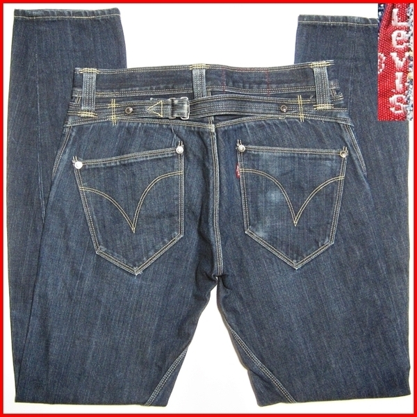 即決★Levi's★メンズW29≒74㎝ リーバイスエイジニアドジーンズ ENGINEERED JEANS EJ022-0001 立体裁断 シンチバック スリム アメカジ