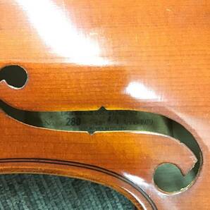 SUZUKI スズキ No.280 バイオリン ヴァイオリン 4/4サイズ 弦無し 現状品の画像3