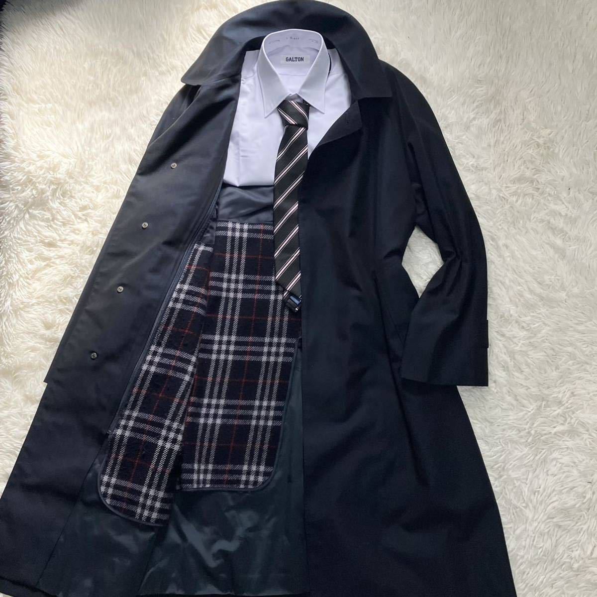 美品○BURBERRY LONDON バーバリーロンドン 裏地ノバチェック柄