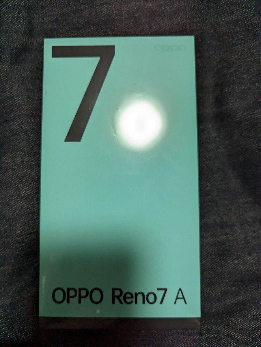 OPPO Reno7 A スターリーブラック 新品未使用未開封 ワイモバイル