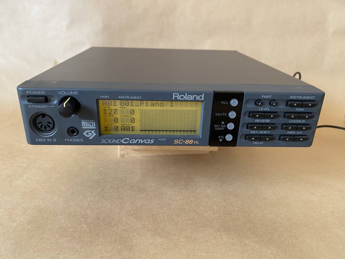 Roland ローランド MIDI 音源モジュール SOUND CANVAS SC-88VL(中古)の ...