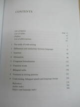 B63〇 英語書籍 『 Bilingual Speech - A Typology of Code-Mixing 』 ピーター・マイスケン Pieter Muysken オランダ語学者 言語学 230224_画像7