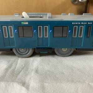 TOMY トミー KEIKYU BLUE SKY TRAIN 600形 プラレール 電車 玩具 元箱付き②の画像6