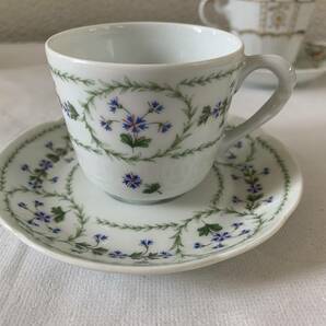 まとめて 7客セット HEINRICH BERNARDAUD LIMOGES BAVARIA VISTA ALEGRE Spode カップ＆ソーサー 洋食器 食器②の画像3