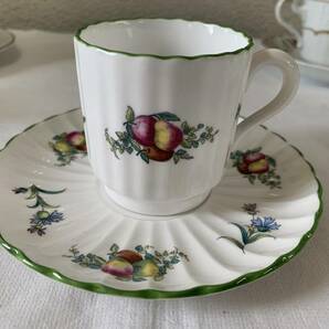 まとめて 7客セット HEINRICH BERNARDAUD LIMOGES BAVARIA VISTA ALEGRE Spode カップ＆ソーサー 洋食器 食器②の画像4