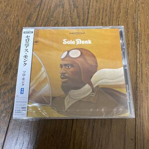 未開封品　デッドストック　倉庫保管品　CD セロニアス・モンク　Solo Monk ソロ・モンク＋9 SICP5067