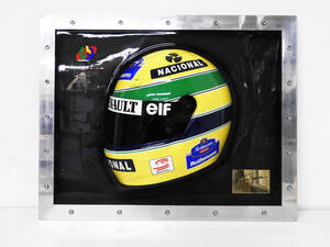 財団公式 アイルトンセナ Ayrton Senna 1994年 限定100個 ハーフヘルメット 壁掛け