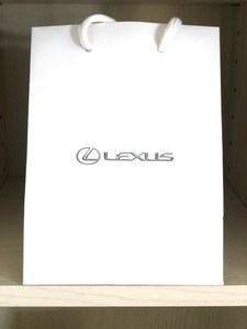 【I-332】◆ 送料無料！◆ LEXUS レクサス ◆ ショッパー / ショップ袋 ◆