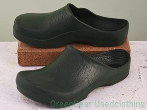 T694* Germany made [ Birkenstock BIRKENSTOCK] gardening for sandals gardening green lady's * Kids 22cm