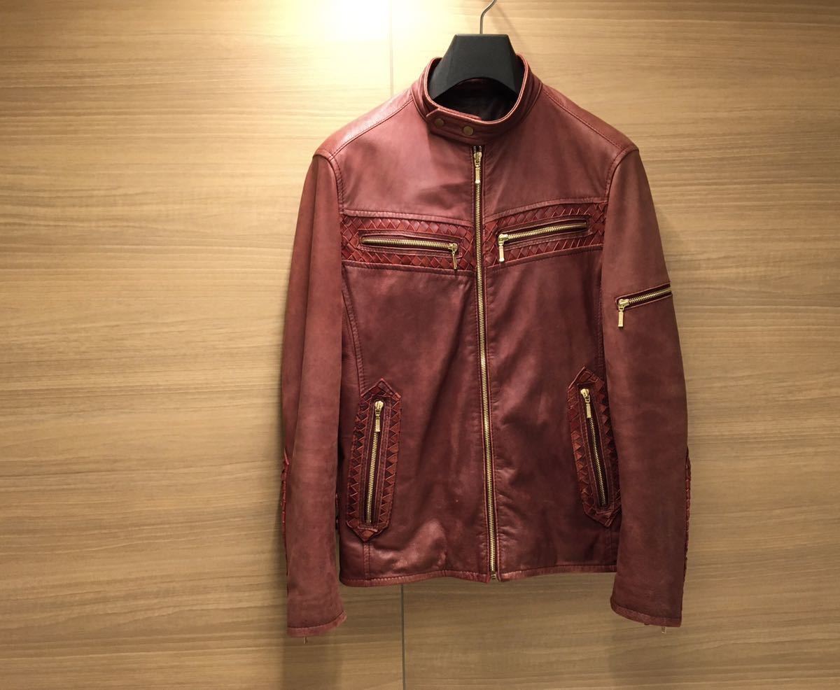 ヤフオク! -「アバハウス レザー ジャケット」の落札相場・落札価格