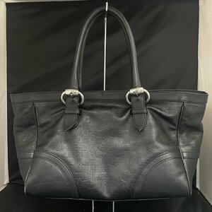 ω美品【GUCCI グッチハンドバッグ レザーバッグ トートバッグ レディースバッグ BAG ビット ショルダーバッグ ブラック 289716 】OK14112