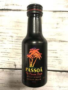 * PASSOA miniature Passo a liqueur collection plastic bottle rare rare Old label remi-japon unopened 04