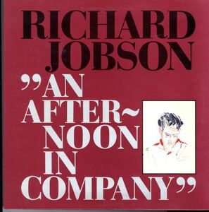 ベルギー盤LP！Richard Jobson / An Afternoon In Company 84年【Les Disques Du Crpuscule / TWI 080】Skids リチャード・ジョブソン