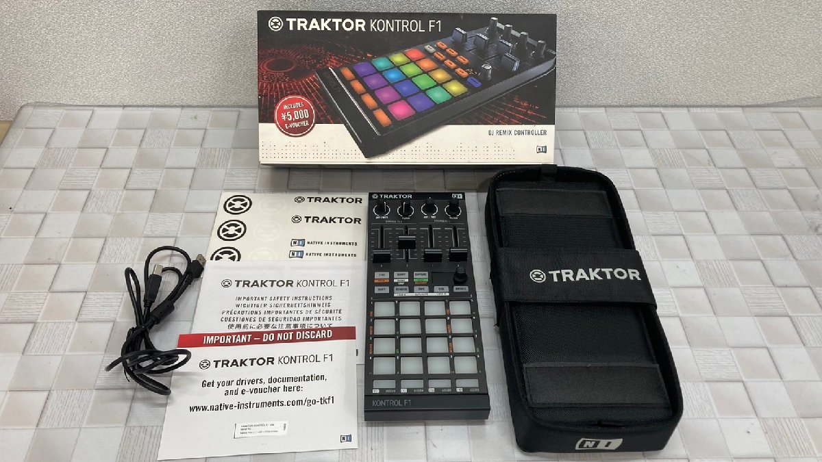 ヤフオク! -「traktor kontrol f1」(楽器、器材) の落札相場・落札価格