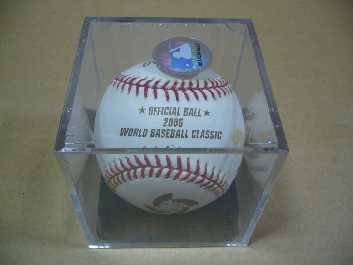2006年 第1回WBC 実使用公式球 野球 記念グッズ guide-ecoles.be