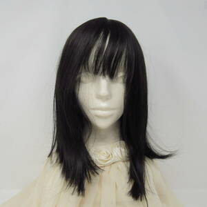 81-00083 [ outlet ] P&Z полный парик Bob semi длинный женский черный 