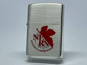 ZIPPO エヴァンゲリオン ネルフマーク ジッポー ライター NERV リバイバル版 ジッポ シリアル シルバー かっこいい アニメ キャラクター グッズ