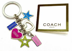 COACH チャームキーホルダーキーリング☆スター & ハート