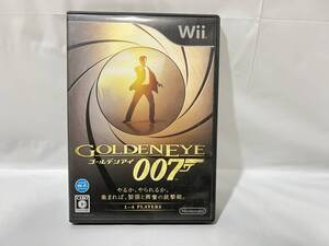 動作確認済み 保障 Wiiソフト ゴールデンアイ007 GOLDEN EYE 取説付き チラシ付