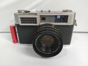 KONICA コニカ S Ⅱ / レンズ HEXANON 48mm f2 レンジファインダー フィルムカメラ 動作未確認