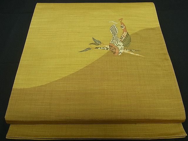 クリスマスローズ 都摺浪漫 摺り友禅逸品袋帯(未使用品) - 通販 - www