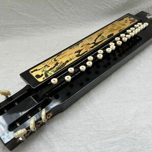 Nardan Harp ナルダン 大正琴 ケース付き 和楽器 弦楽器 ハードケース 琴 鍵 弦の画像4