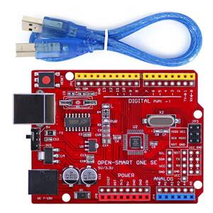 OPEN-SMART ATMEGA328P Dvlpt R3 (CH340) Board +USB Cable ( Arduino Compatible )