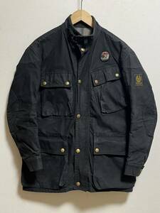 70s BELSTAFF ジャケット 34 トライアルマスター ワックコットン ヴィンテージ 英車 ライダース ベルスタッフ バブアー ルイスレザー 666