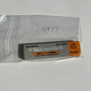 動作未確認 SONY ソニー ニッケル水素ガム電池 充電池 NH-10WM 1.2V 900mAh MDプレーヤー CDプレーヤー ウォークマン 専用 ジャンク