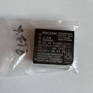 動作未確認 RICOH リコー 純正品 DB-60 バッテリー DB60 デジタルカメラ デジカメ コンデジ 電池 充電池 ジャンク