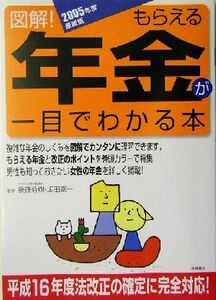 図解！もらえる年金が一目でわかる本(２００５年度最新版)／後藤秀樹(著者),坂田嘉一(著者)