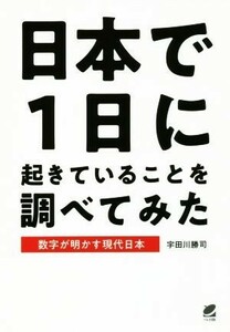 日本で１日に起きていることを調べてみた 数字が明かす現代日本／宇田川勝司(著者)