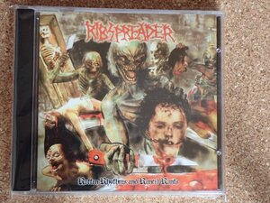 RIBSPREADER / Rotten Rhythms and Rancid Rants CD NIHILIST GRAVE N2K2 MACABRE END GOREMENT CREMATORY SWEDISH DEATH METAL デスメタル