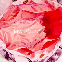 33209361 フリルトート　マイメロ　サンリオ　レディース　メンズ　キッズ　ファッション　バッグ　ポーチ　財布　新品　ピンク　MWT_画像4