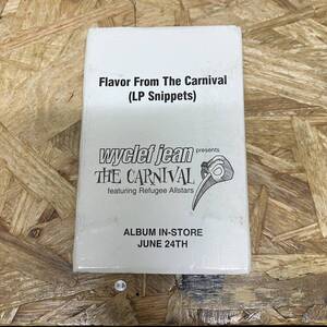 テ HIPHOP,R&B WYCLEF JEAN - FLAVOR FROM THE CARNIVAL シングル,PROMO TAPE 中古品