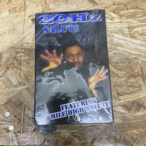 テ HIPHOP,R&B 20HZ - SALUTE (MILE HIGH SALUTE) シングル TAPE 中古品