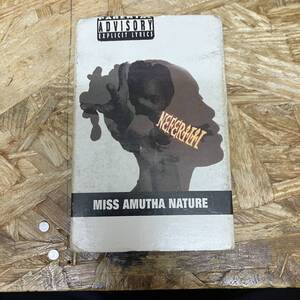 toHIPHOP,R&B MISS AMUTHA NATURE - NEFERTITI single TAPE secondhand goods 