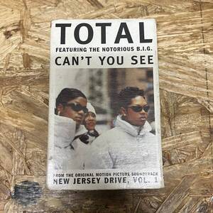 ト HIPHOP,R&B TOTAL - CAN'T YOU SEE シングル TAPE 中古品