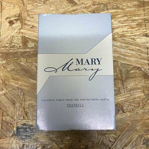 ト HIPHOP,R&B MARY MARY - EXCERPTS FROM MARY MARY'S THANKFUL シングル TAPE 中古品
