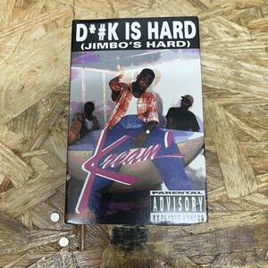 ハ HIPHOP,R&B KREAM - D*#K IS HARD (JIMBO'S HARD) シングル TAPE 中古品