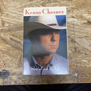 フ ROCK,POPS KENNY CHESNEY - SHE'S GOT IT ALL シングル TAPE 中古品